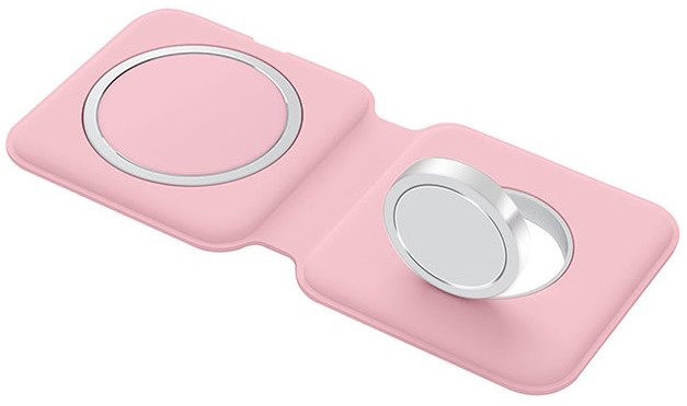 

Беспроводное зарядное устройство СolorWay MagSafe Duo Charger (15W) Pink (CW-CHW32Q-P)