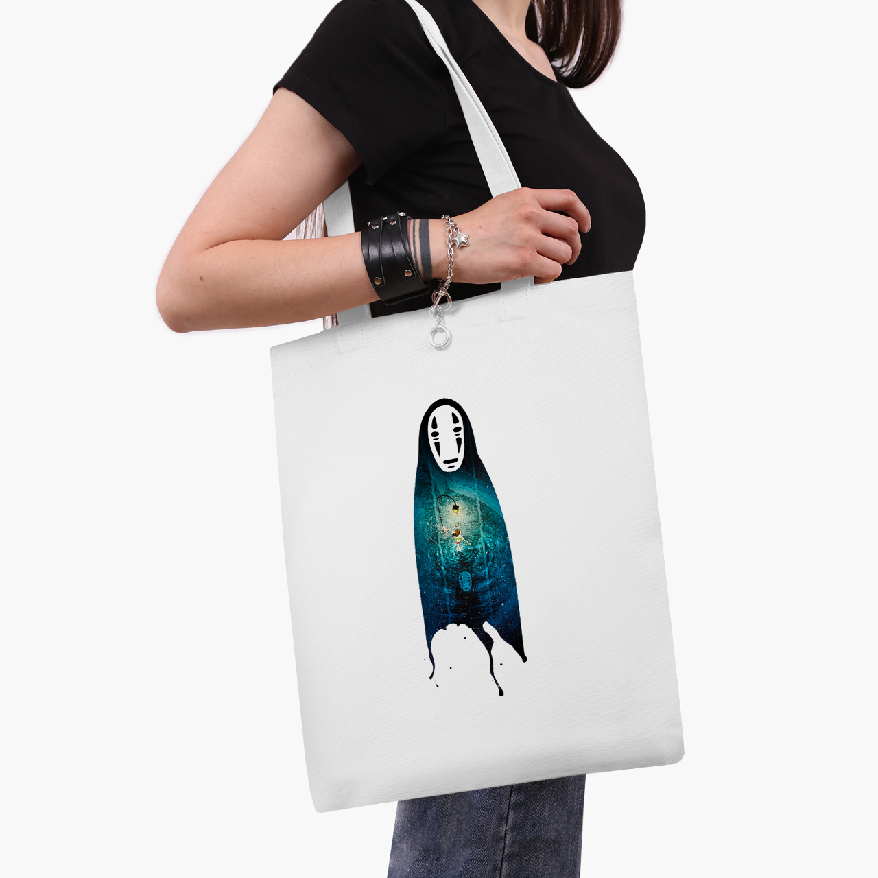 

Эко сумка шоппер Spirited Away (9227-2831) 41x35 см Белый