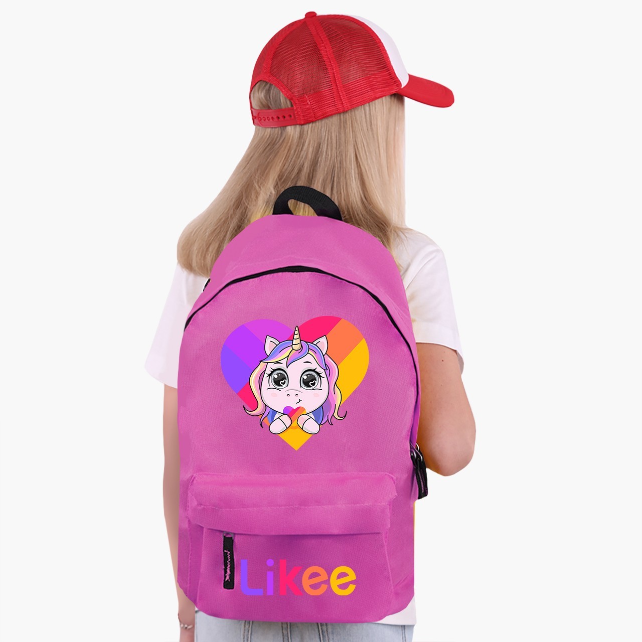 

Рюкзак детский Лайк Единорог (Likee Unicorn) (9263-1593) 17 л Розовый