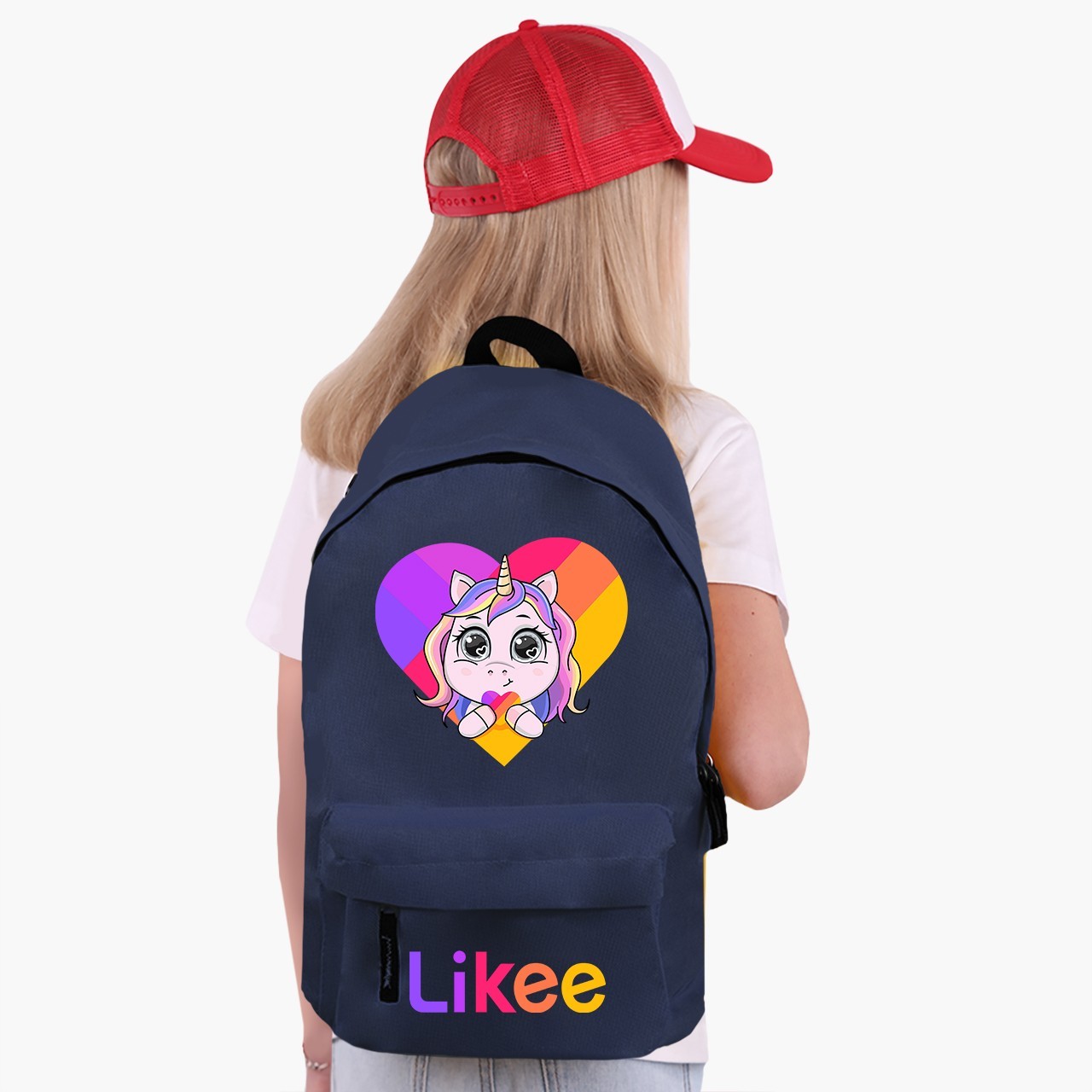

Рюкзак детский Лайк Единорог (Likee Unicorn) (9263-1593) 17 л Темно-синий