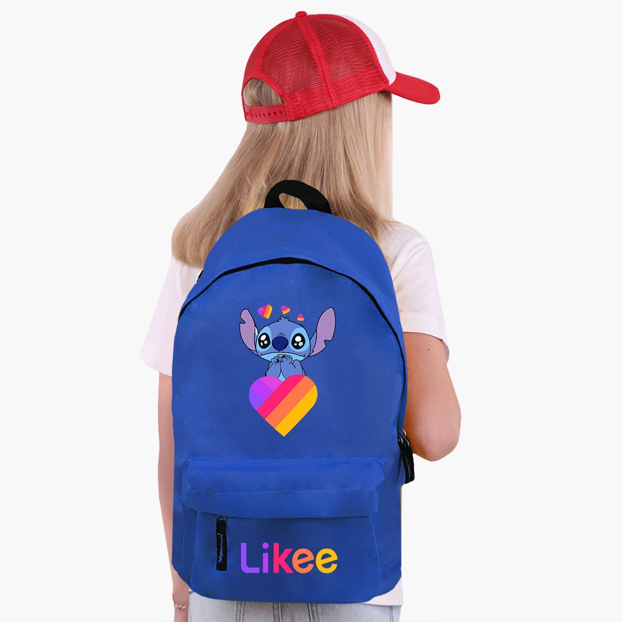 

Рюкзак детский Лайк Стич (Likee Stitch) (9263-1596) 17 л Синий