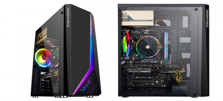 

Корпус Golden Field Phantom XH8 Black 500W (XH8)