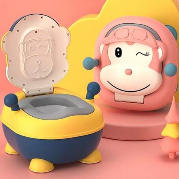 

Детский горшок Обезьяна Babyhood BH-206 (розово-голубой)