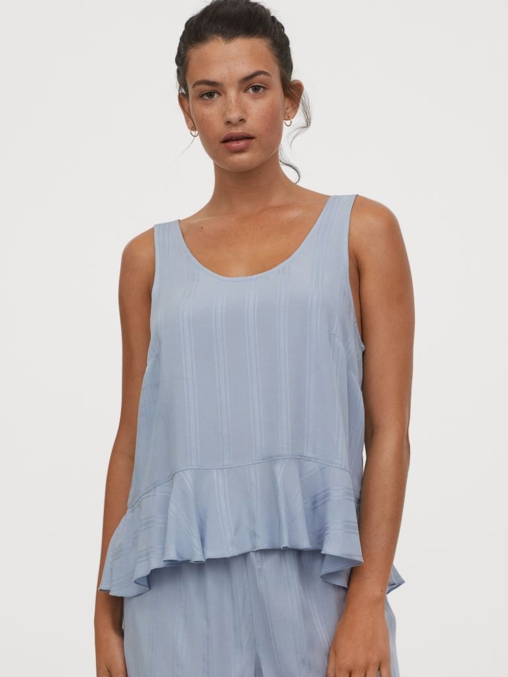 

Пижамный топ H&M 8318091sm M Голубой