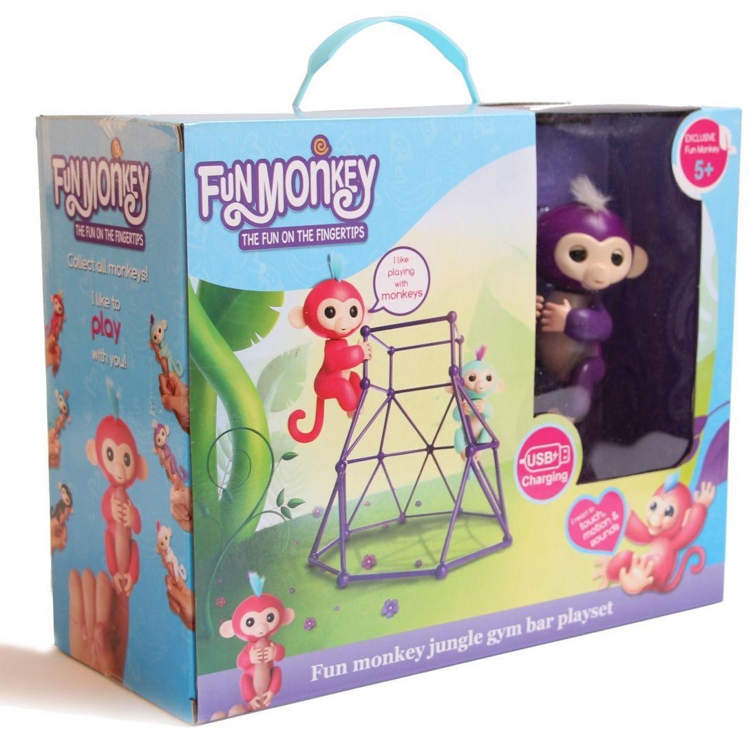 

Комплект интерактивная Обезьянка MIA + Fingerlings JUNGLE Playset (207233733)