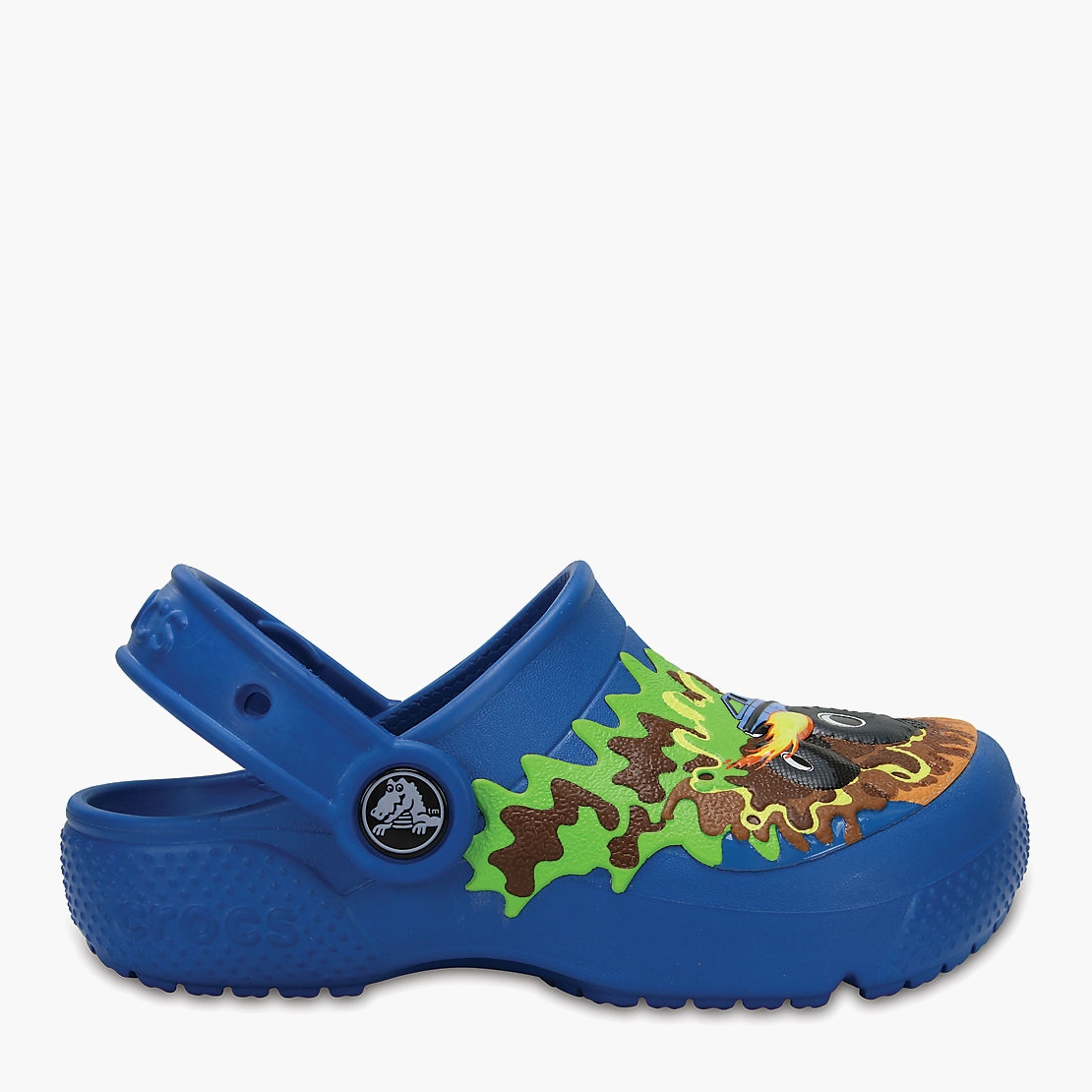 

Кроксы Crocs Funlab Clog Monster Truck/Ultramarine Roomy Fit 204119-945-c4 19-20 11.5 см