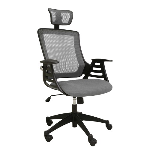 

Кресло офисное Home4You MERANO headrest Grey