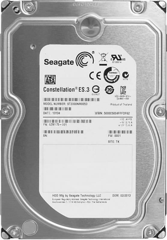 

Накопитель HDD SATA 3.0TB Seagate Constellation ES.3 7200rpm 128MB (ST3000NM0053)