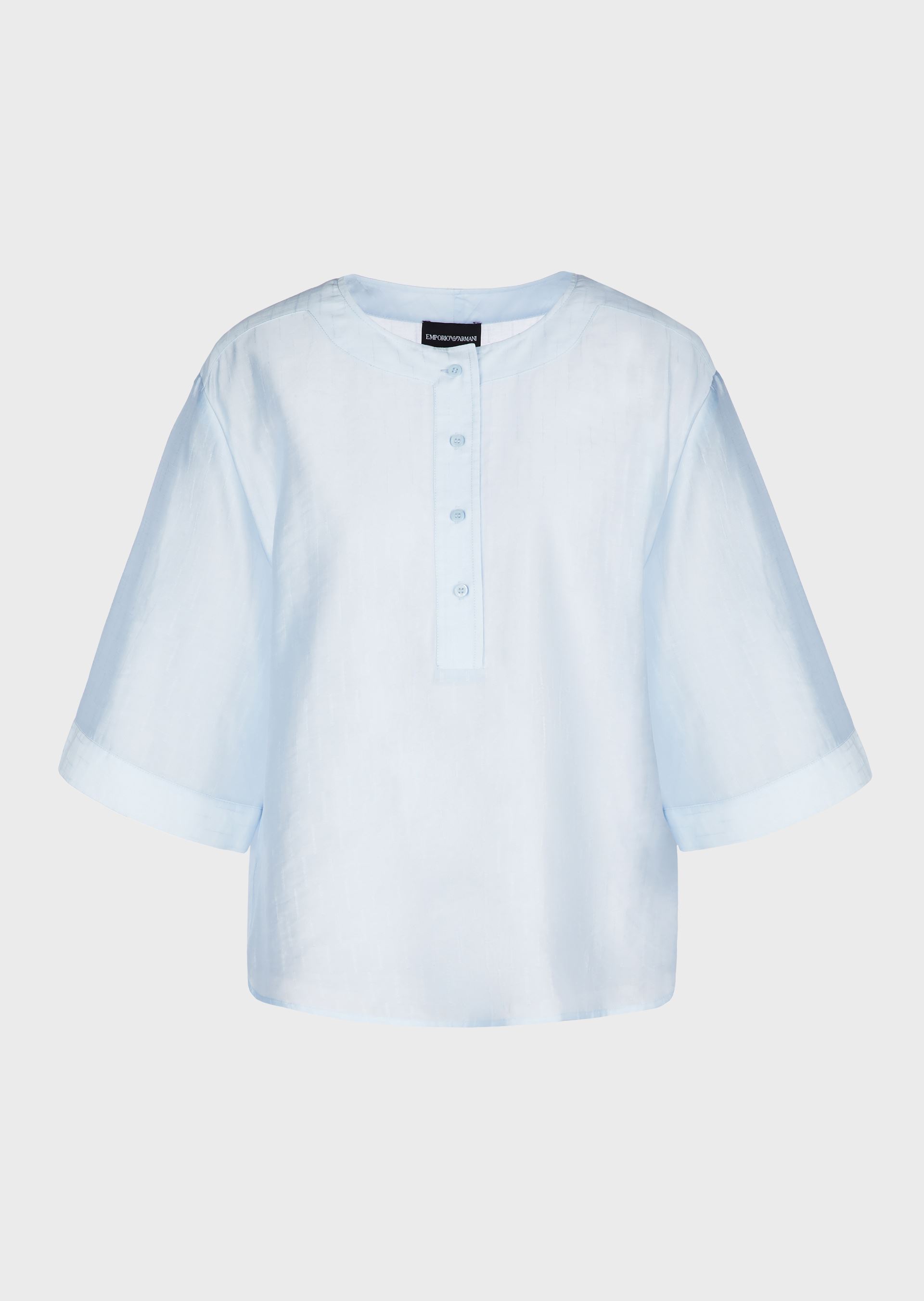 

Блуза Emporio Armani  Светло-голубая 3K2K78.2NLIZ, Блуза Emporio Armani 42 Светло-голубая 3K2K78.2NLIZ