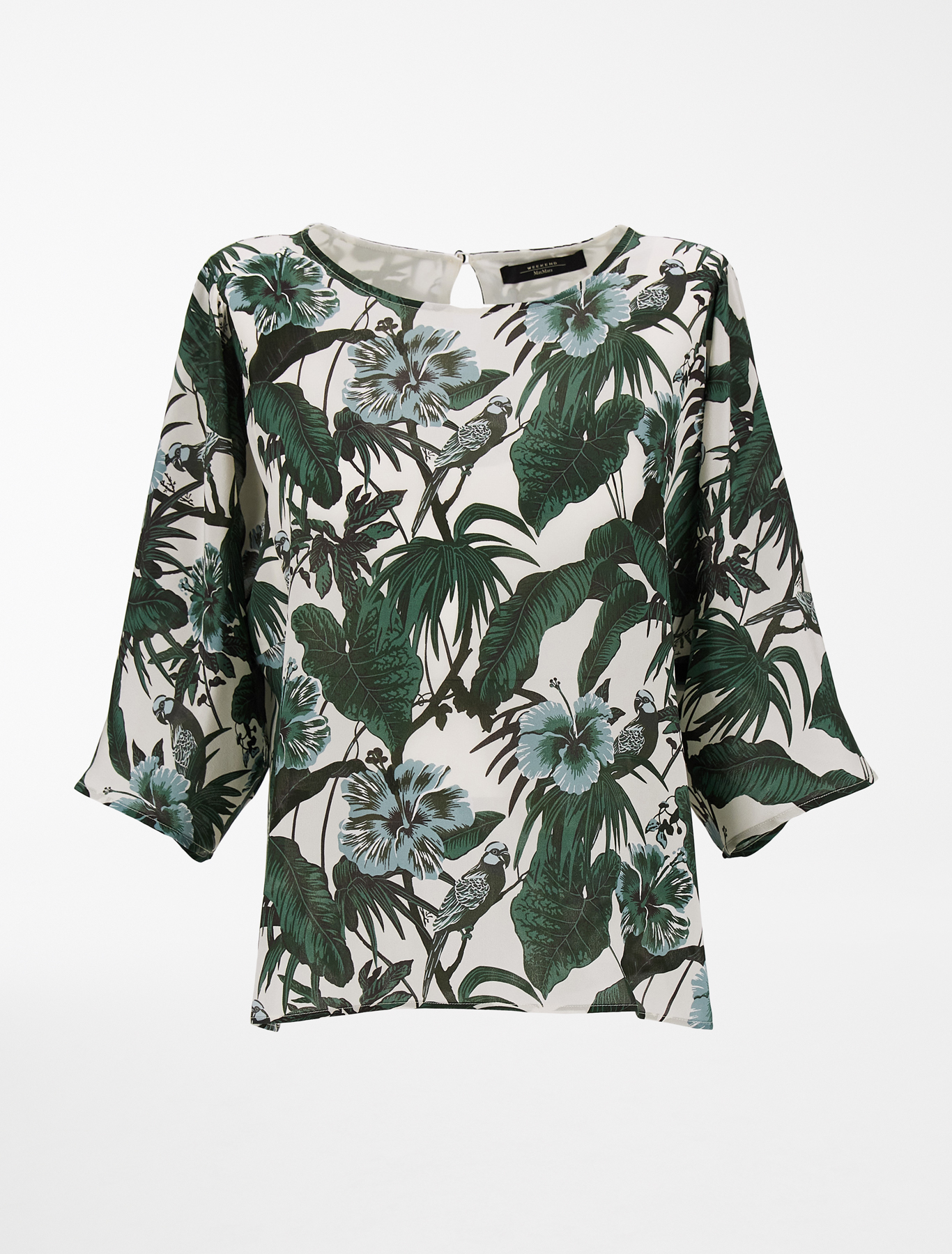 

Блуза MaxMara 40 Зеленая 51110411600