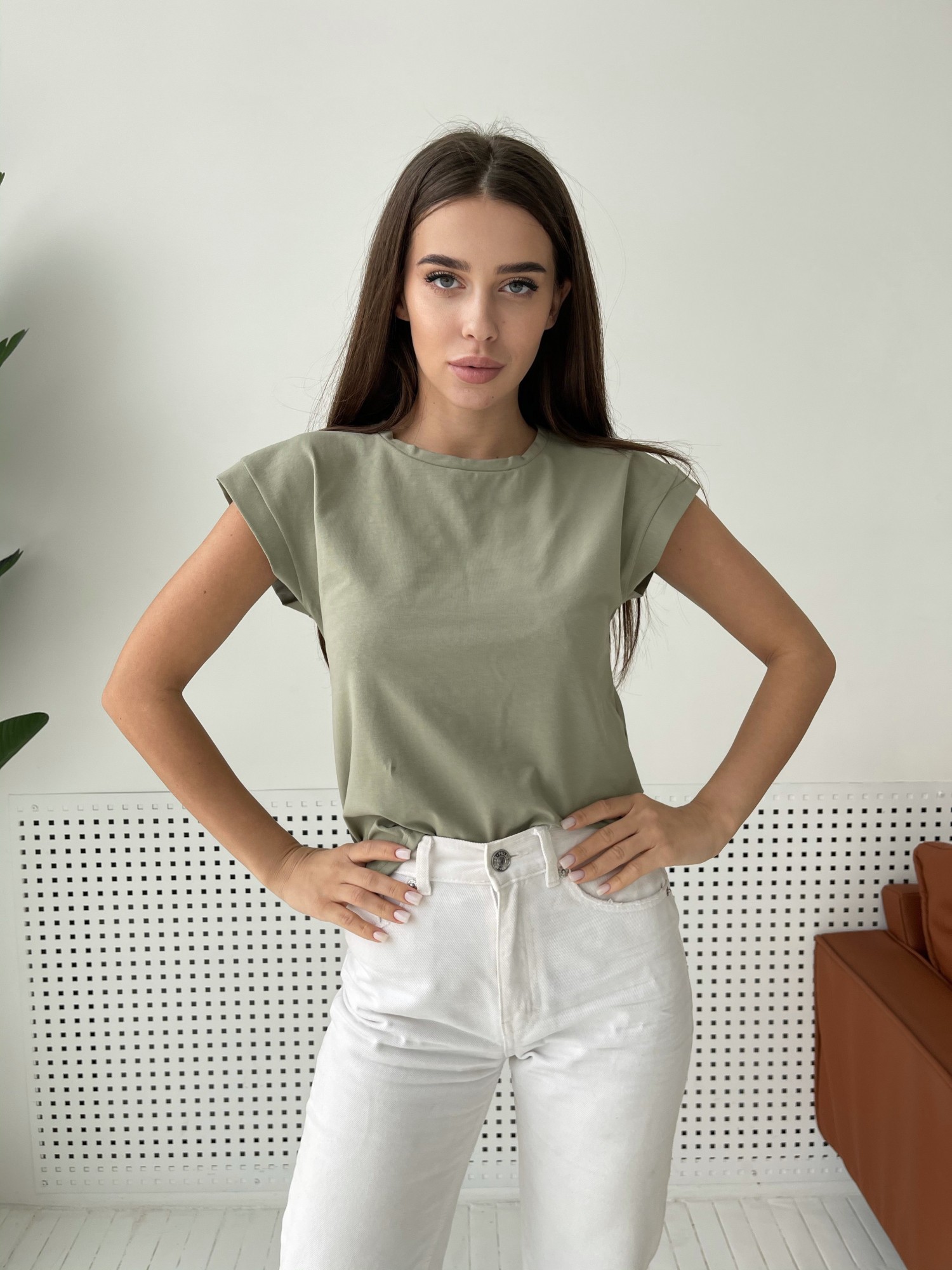 

Футболка женская K&ML 569 S ( ) Хаки ( 569 - 04, Футболка женская K&ML 569 S (44 ) Хаки ( 569 - 04)