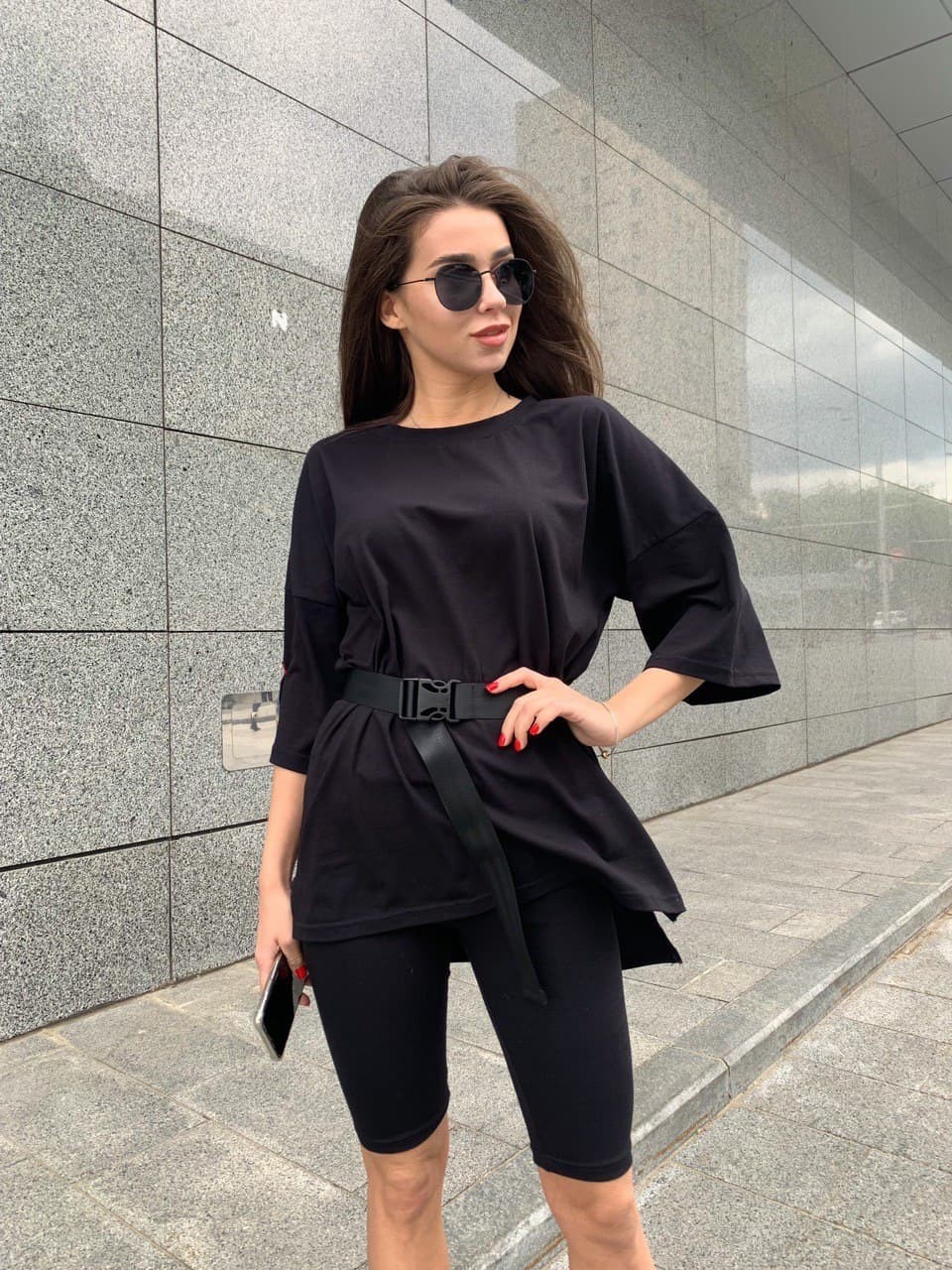 

Футболка женская с поясом K&ML 560 L - XL (  -  ) Черный ( 560 - 03, Футболка женская с поясом K&ML 560 L - XL ( 48 - 50 ) Черный ( 560 - 03)