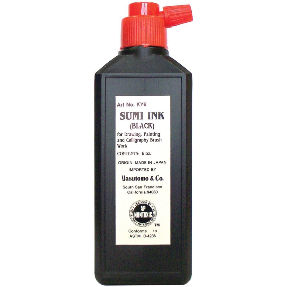 

Тушь для каллиграфии Yasutomo Sumi Ink 180 мл - Black