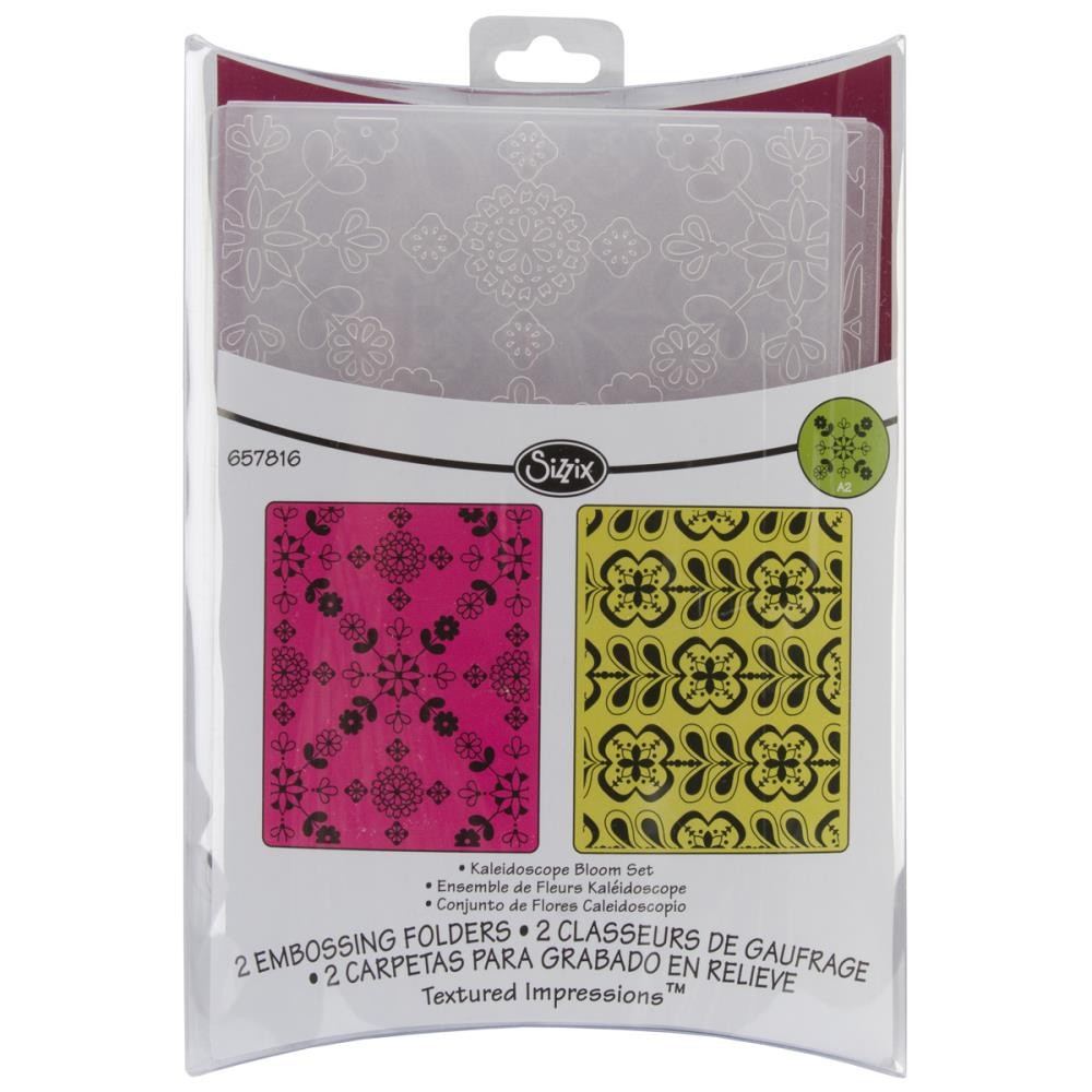 

Набор папок для тиснения Sizzix Kaleidoscope Blooms (841182064424)