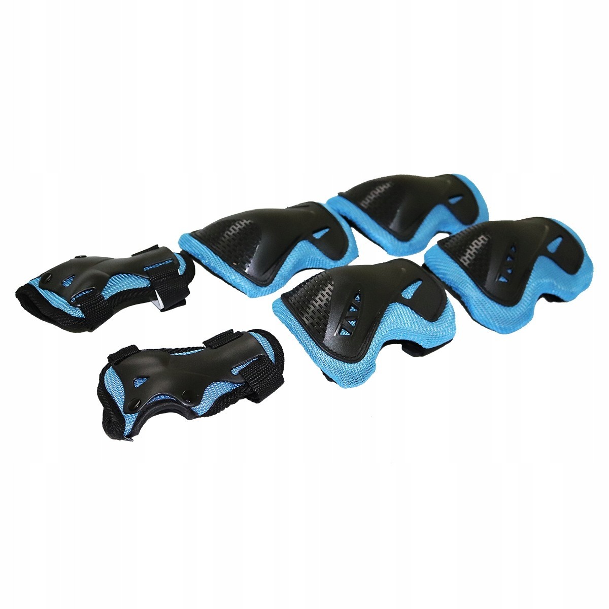 

Комплект защиты для роликов(запястья, локти, колени) р. S Blue/Black