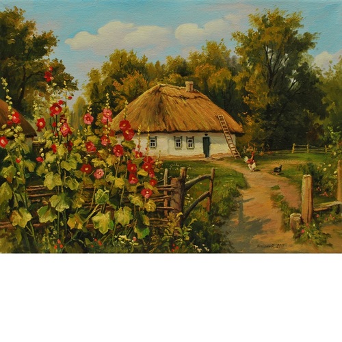 

Сельская хатка худ Колисной Геннадий (VP354)