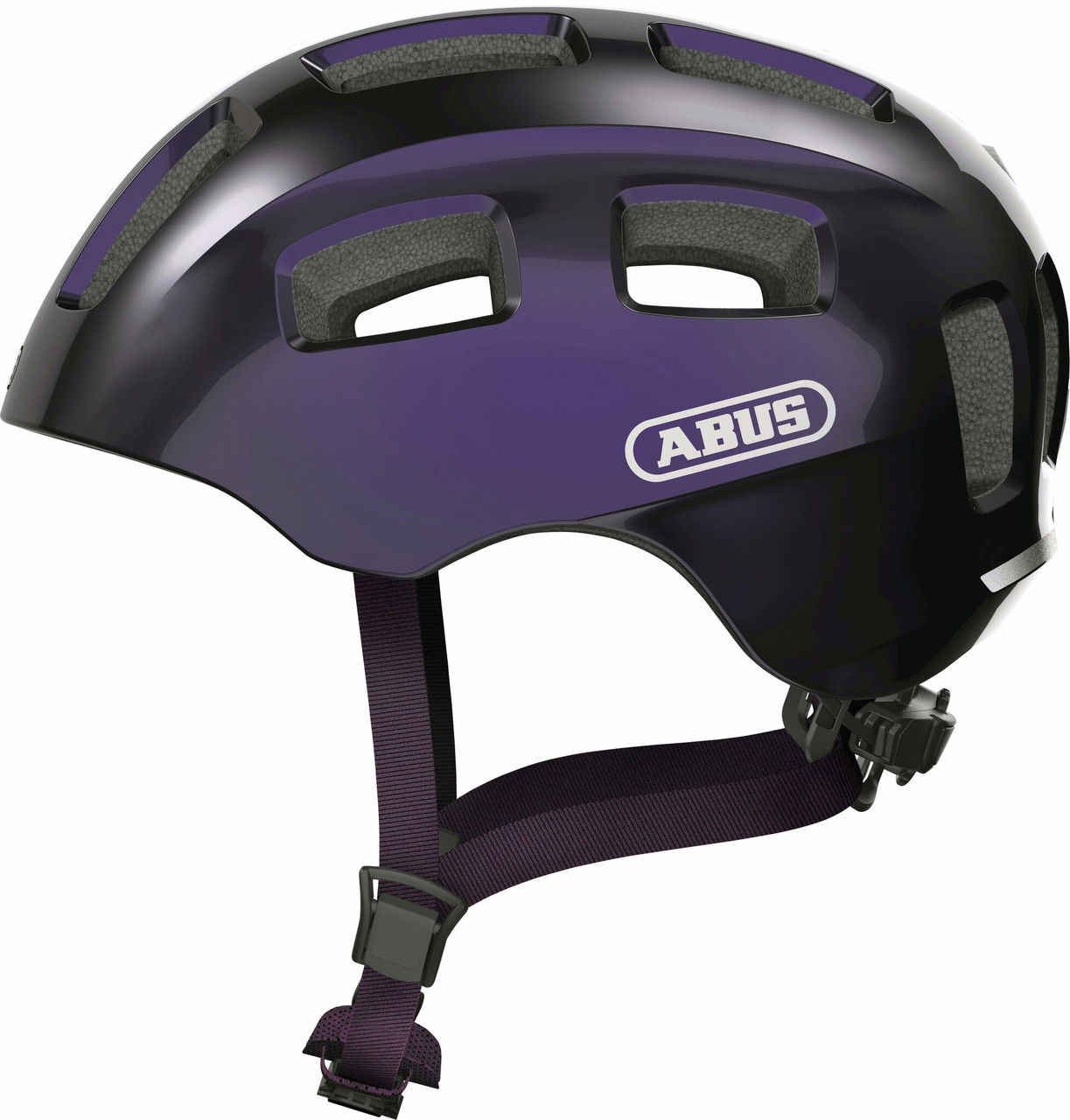 

Велосипедный детский шлем ABUS YOUN-I 2.0 M 52–57 Black Violet