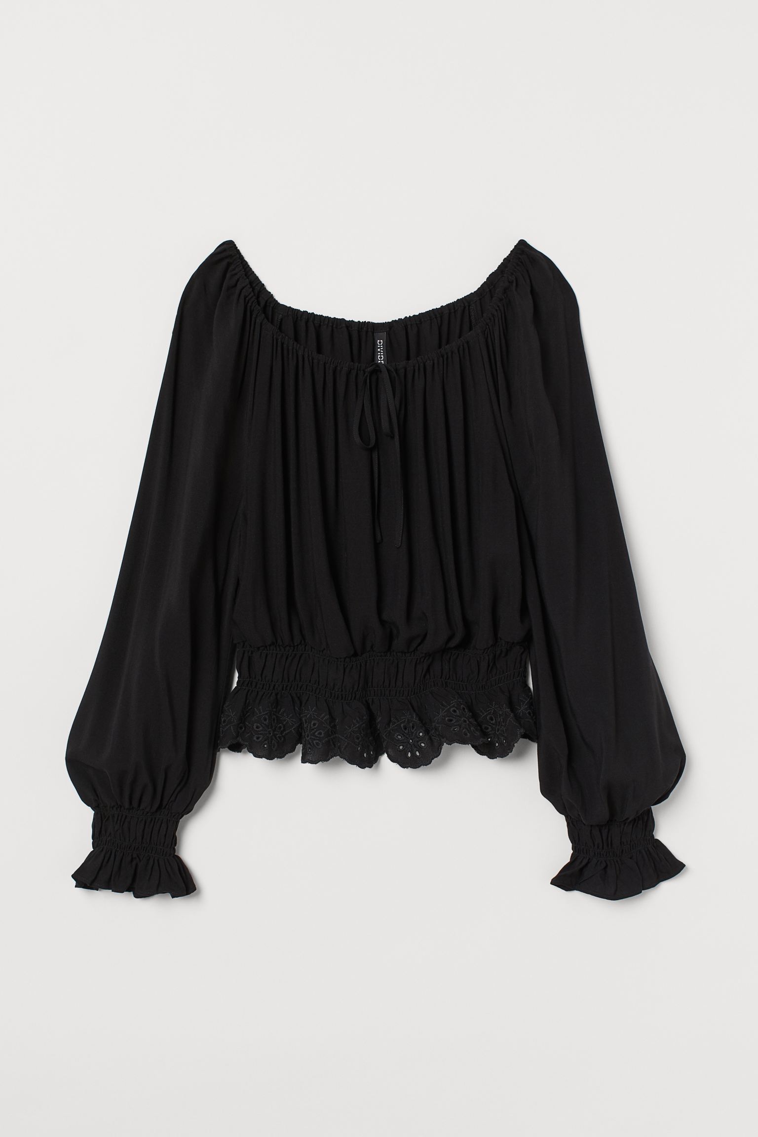 

Блуза H&M  черный 20058714801, Блуза H&M XS черный 20058714801