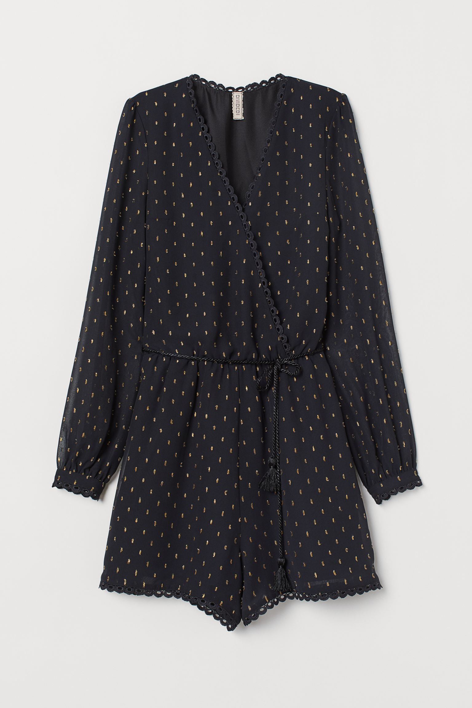 

Комбинезон H&M 46 черный узор 19057631599