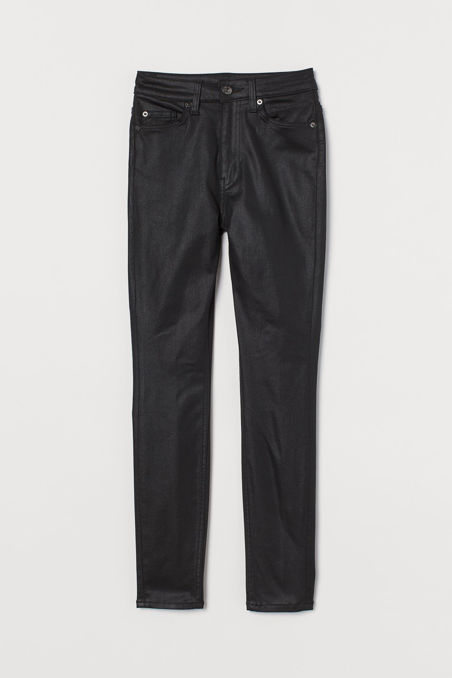 

Джинсы H&M 40 черный блеск 7059104392