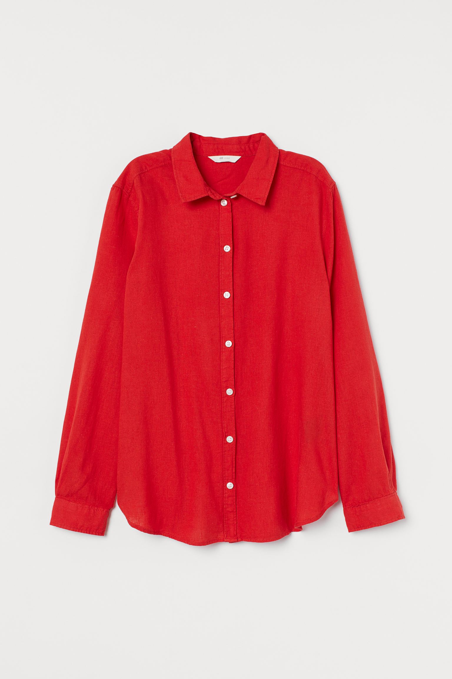 

Рубашка H&M  красный 7048169381, Рубашка H&M 34 красный 7048169381