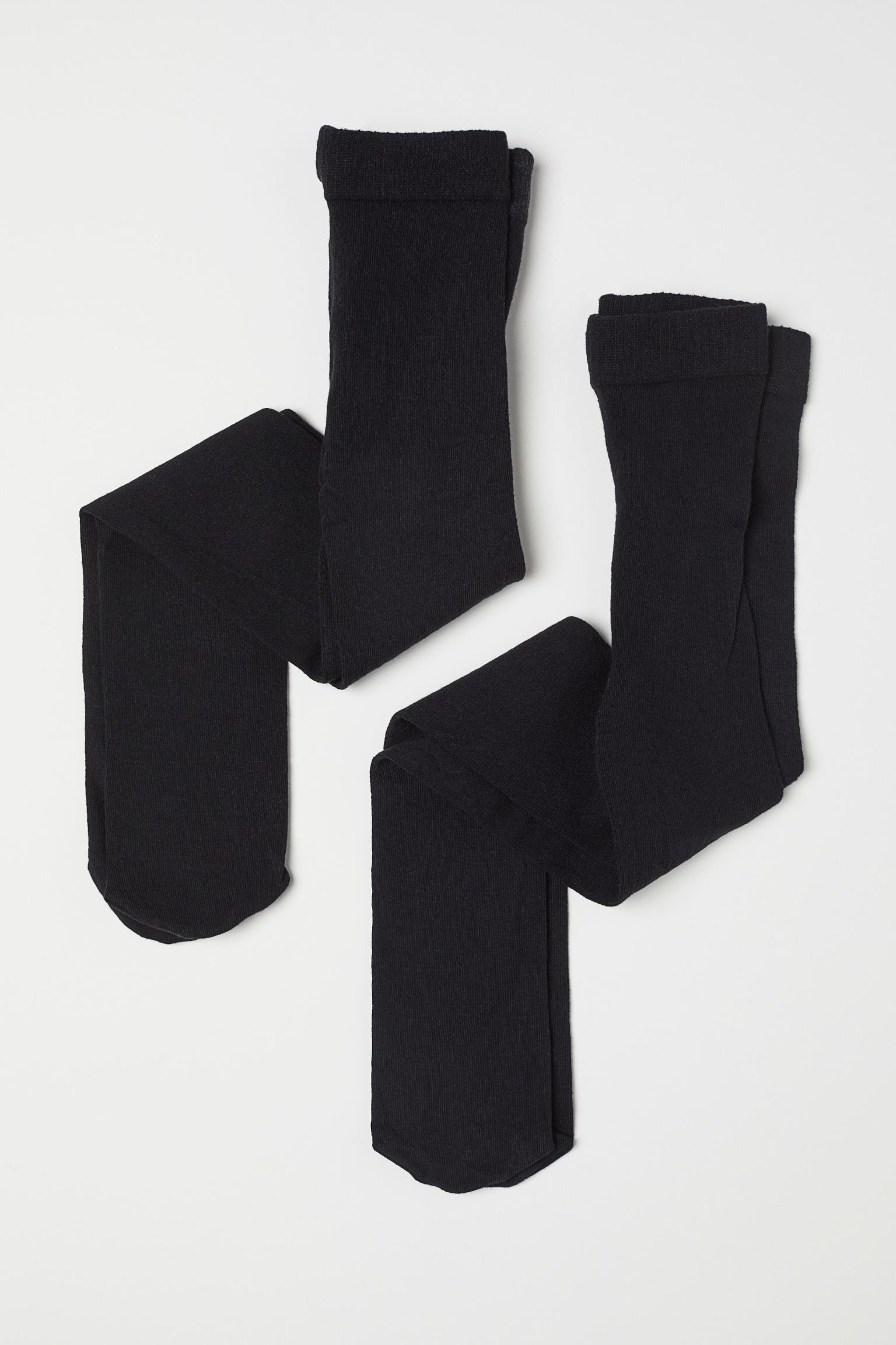 

Колготки (2шт) H&M 98 104см черный 24122934330
