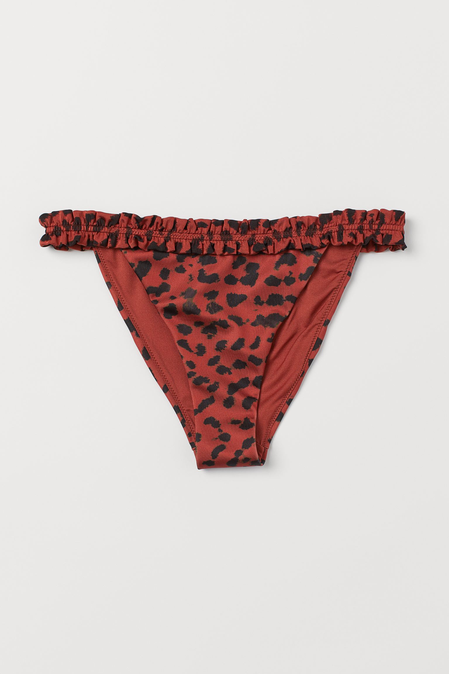 

Купальные трусики H&M 38 терракотовый леопард 19057339369