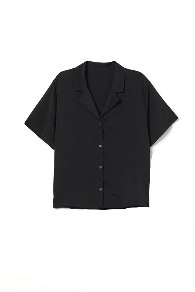 

Рубашка для сна H&M S черный 200578509002