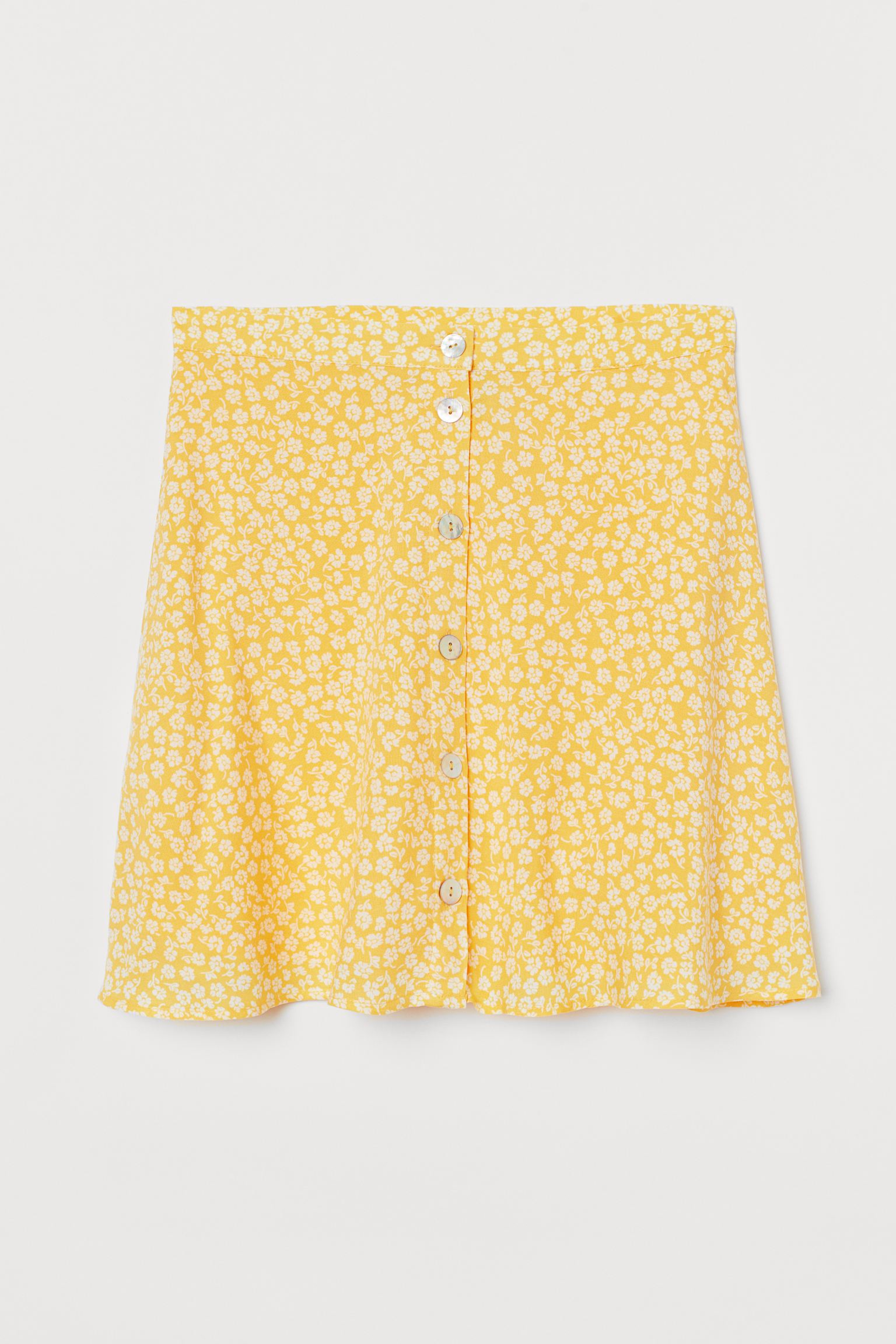 

Юбка H&M  желтый цветы 25058726531, Юбка H&M 32 желтый цветы 25058726531