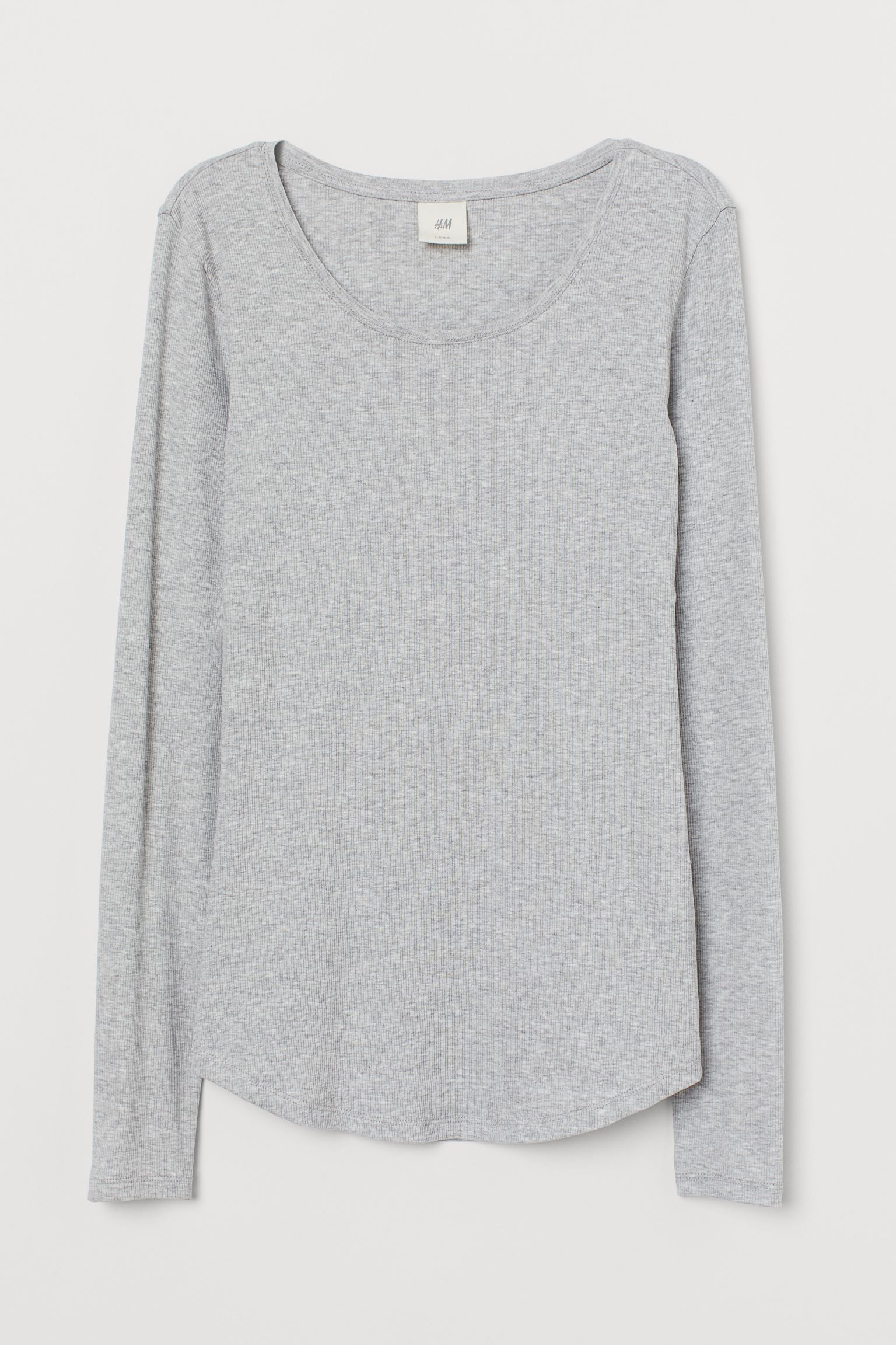

Лонгслив H&M XL светло серый меланж 16055160001