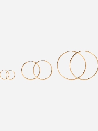 

Серьги набор (3 шт) H&M 3759821sm Золотистый