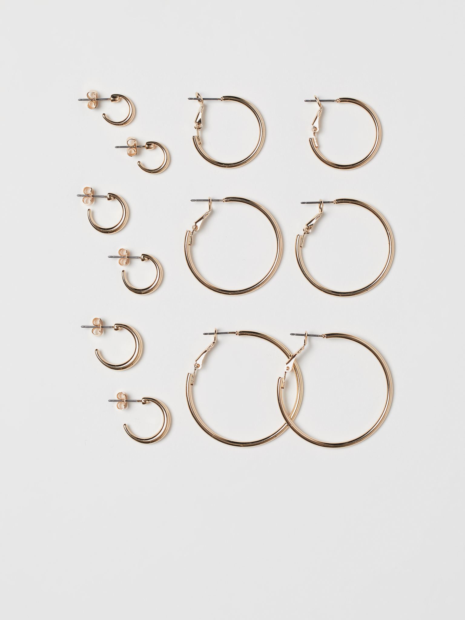 

Серьги набор (6 пар) H&M 724399sm Золотистый