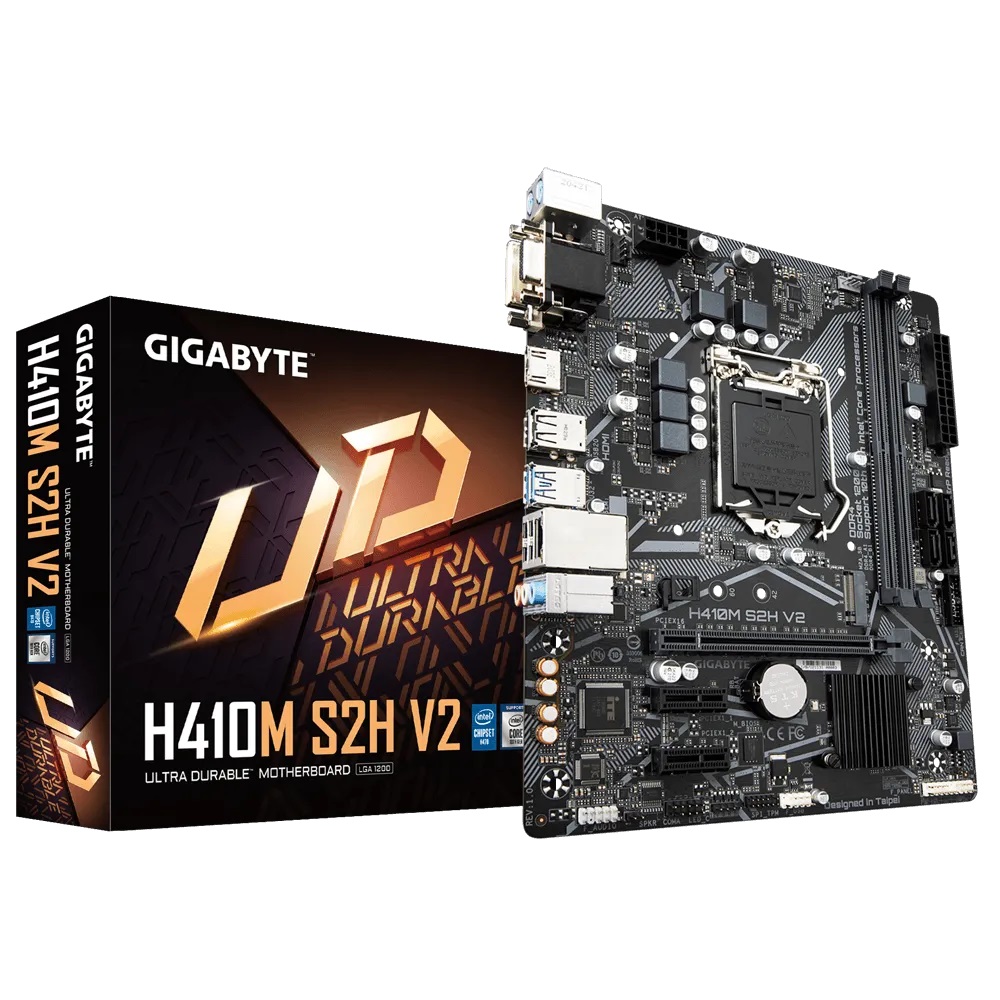 

Материнская плата Gigabyte H410M S2H V2 Socket 1200