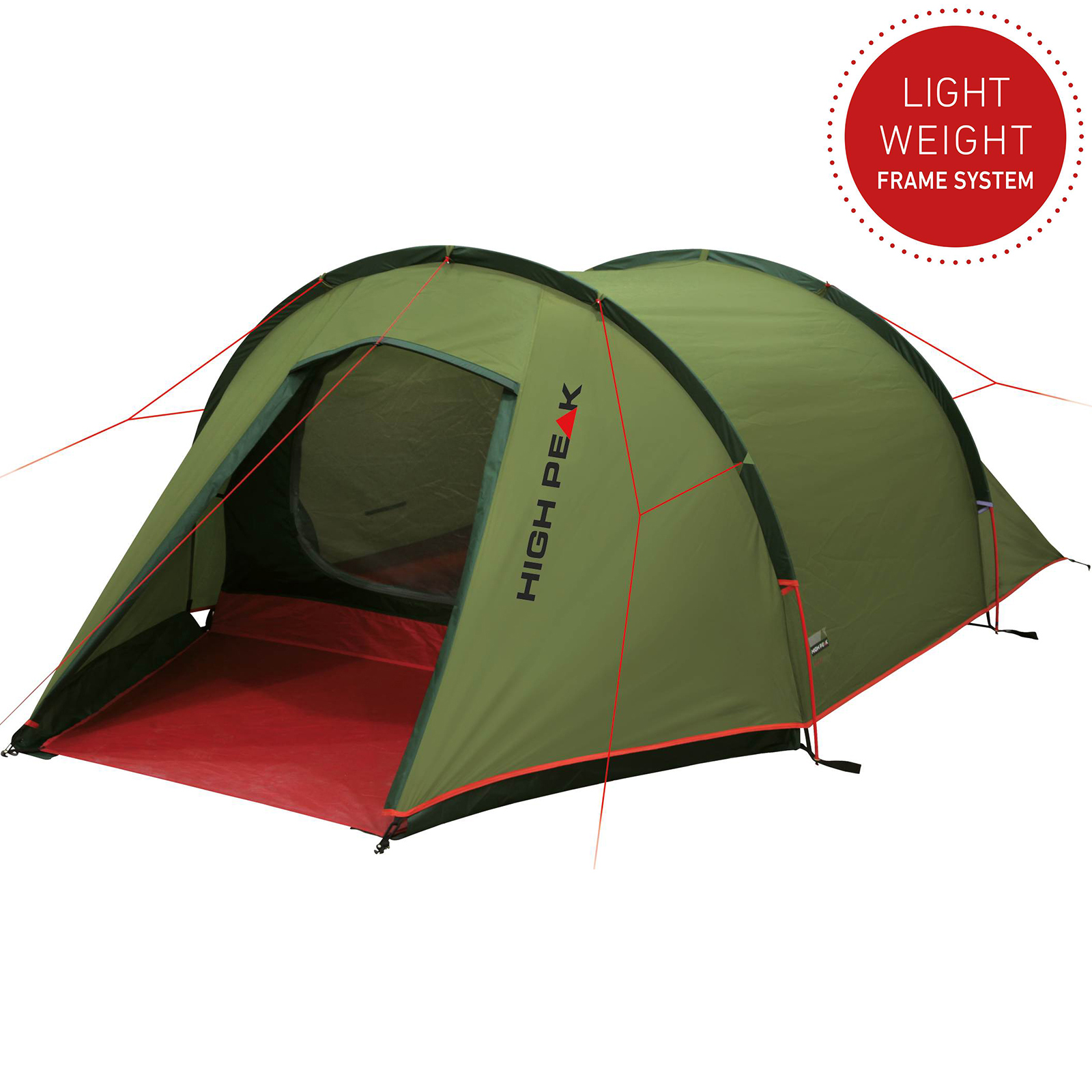 

Палатка High Peak Kite 2 LW Pesto/Red (10343)