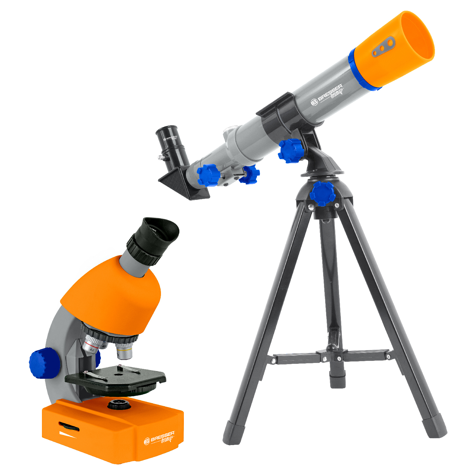 

Микроскоп Bresser Junior 40x-640x + Телескоп 40/400