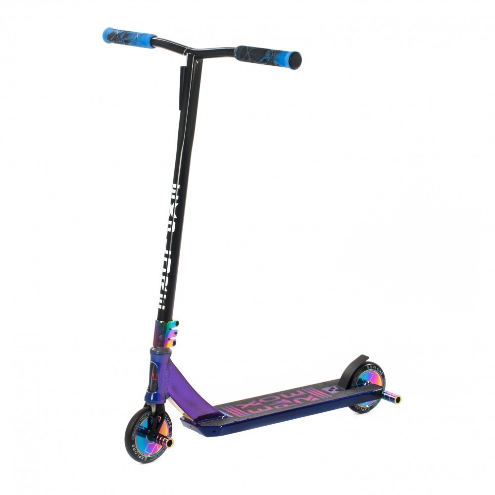 

Трюковый самокат Explore SCAT New 120мм Purple Rainbow