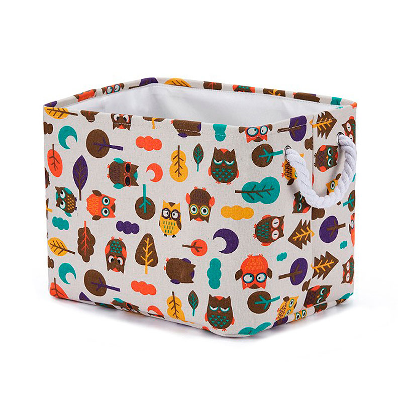 

Корзина для игрушек, белья, хранения Forest owls Berni Home Молочный (58530)