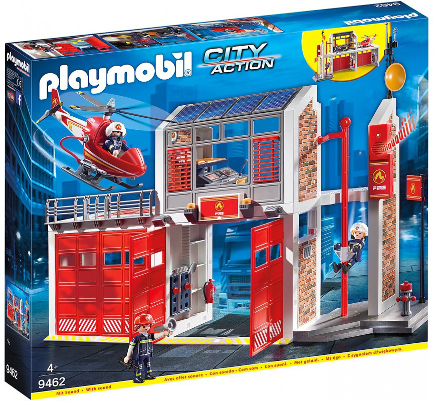 

Игровой набор Playmobil 9462 Пожарная станция (4008789094629)