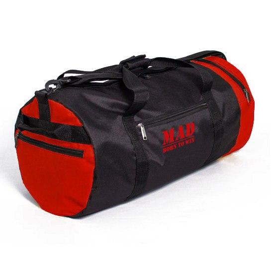 

Спортивная сумка – тубус 40L red от MAD™