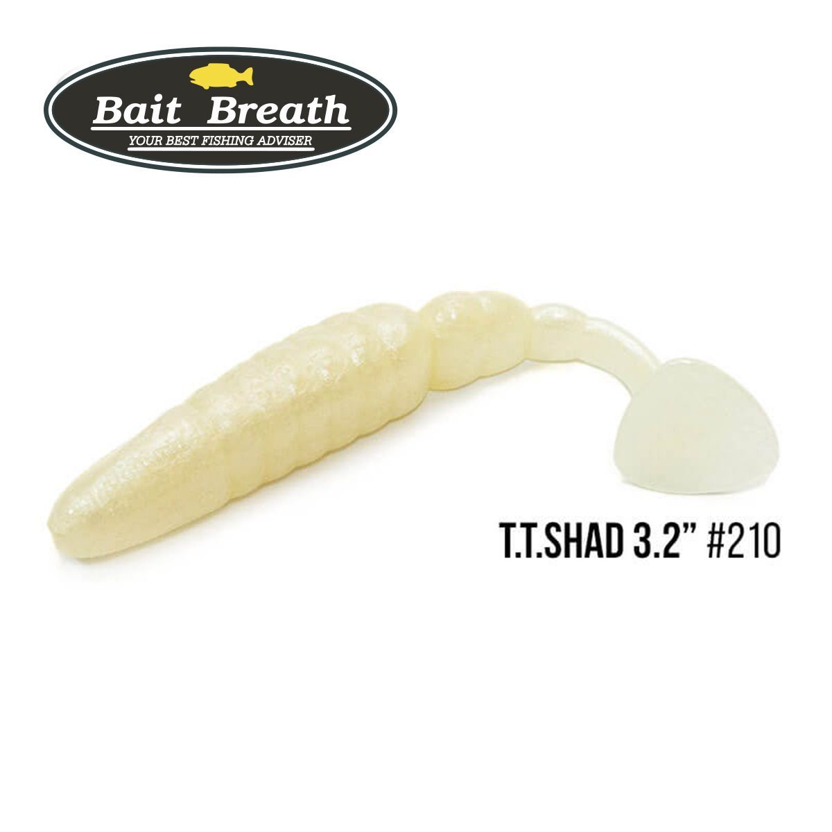 

Приманка Bait Breath T.T.Shad 3,2'' (7 шт) (210 BYS white pearl)