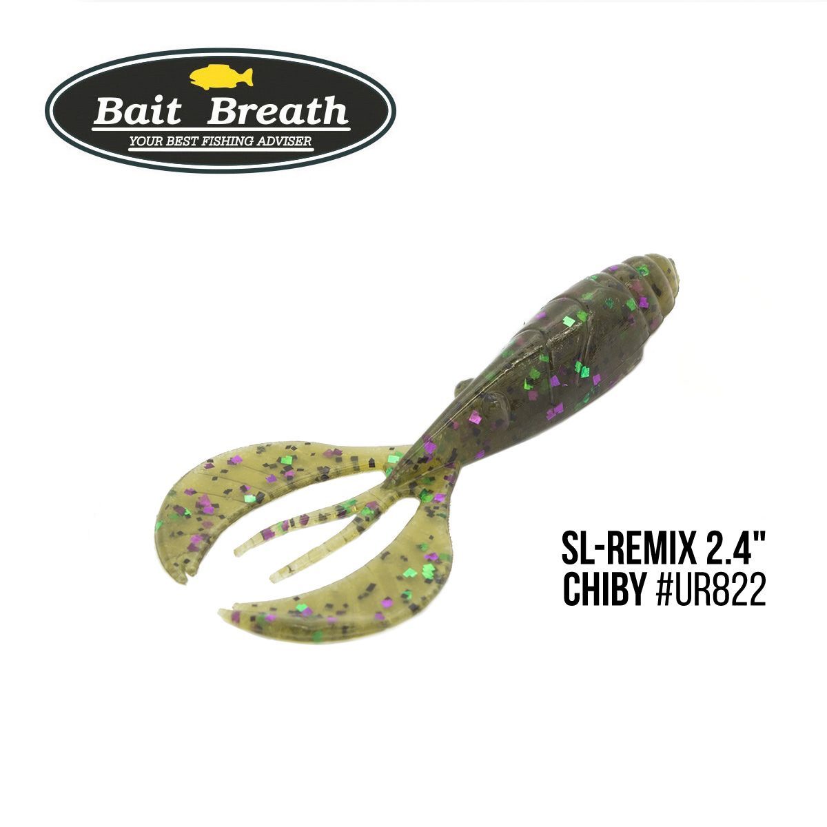 

Приманка Bait Breath SL-Remix Chiby 2,4'' (10 шт) (Ur822)