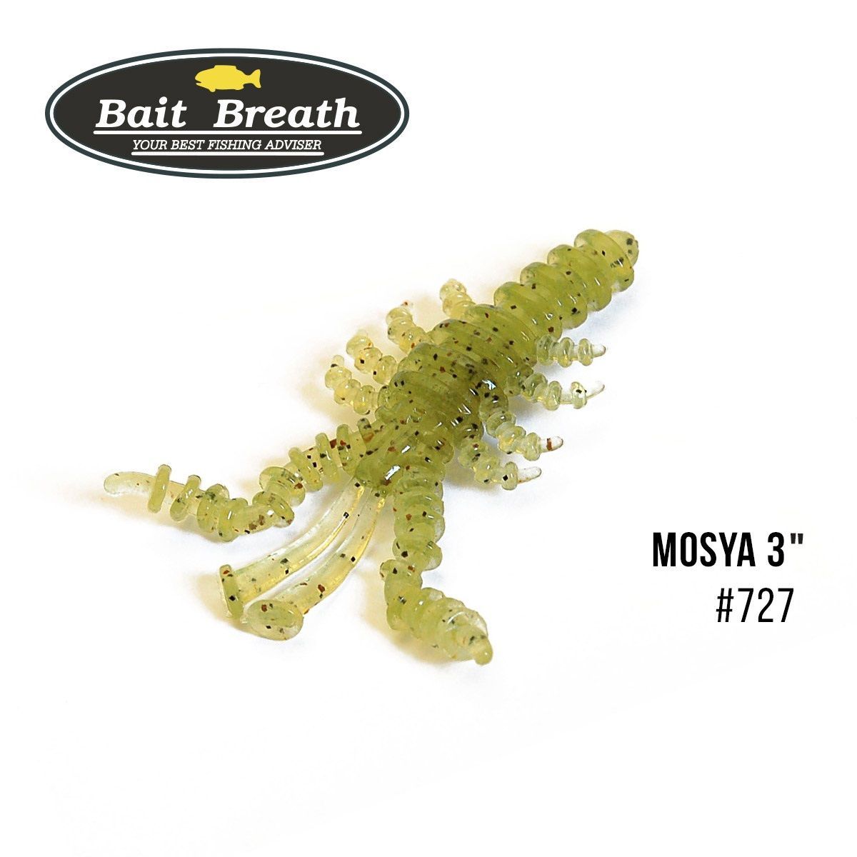 

Приманка Bait Breath U30 Mosya 3'' (6шт.) (727 NUMA EBI)