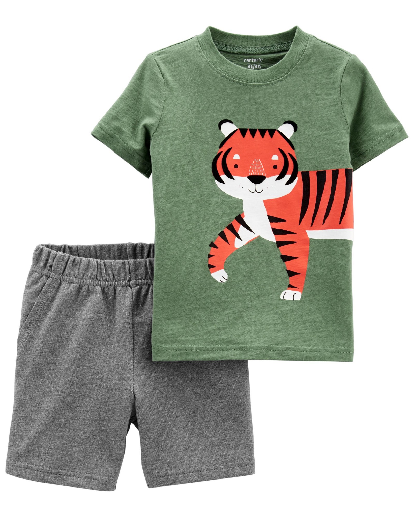 

Комлект Carters Тигр Хакі 2 т (88-93 см) 2 од.
