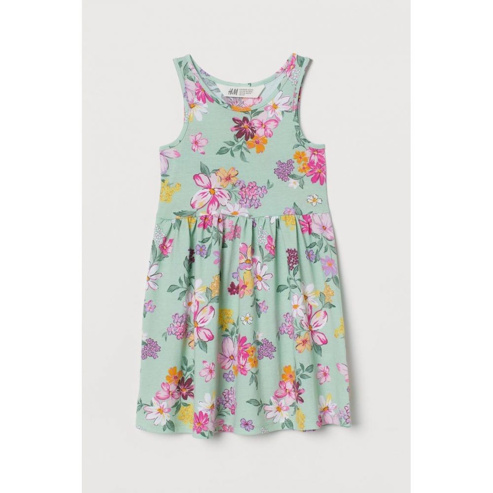 

Сукня H&M Квіти Зелена 2-4 роки