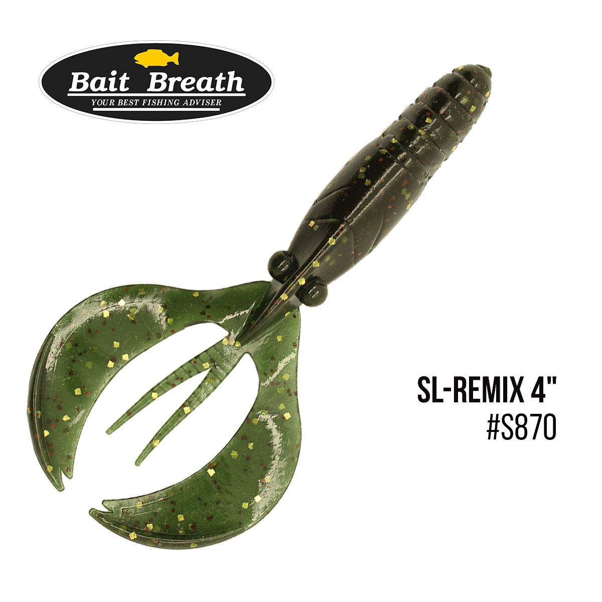 

Приманка Bait Breath SL-Remix 4'' (7шт.) (S870 COMB-DELIGHT)