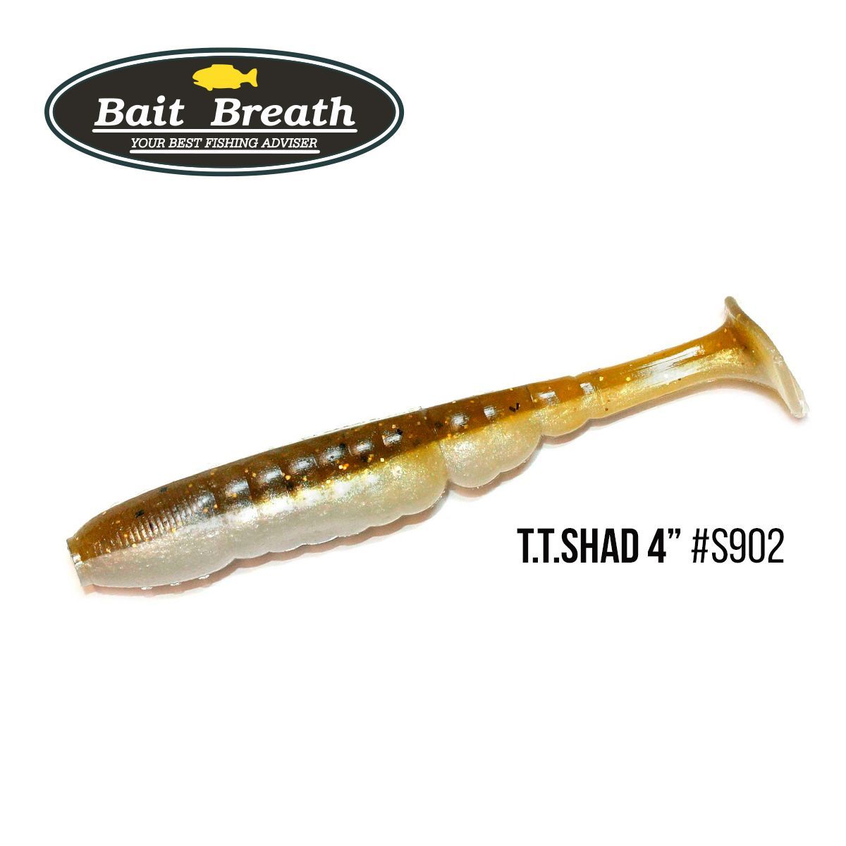 

Приманка Bait Breath T.T.Shad 4'' (6 шт) (902 BYS AYU)