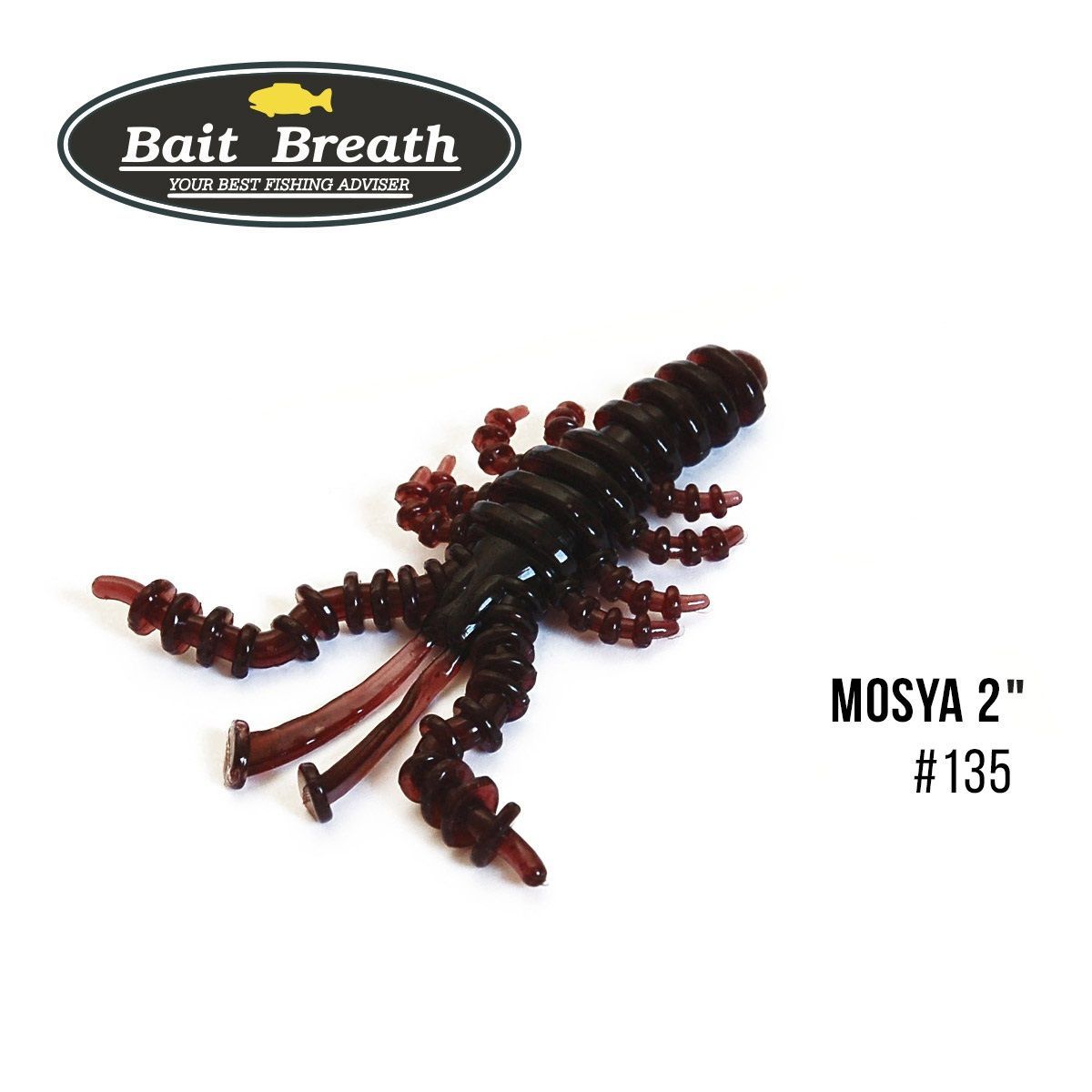 

Приманка Bait Breath U30 Mosya 2'' (10шт.) (135 Cola Color)