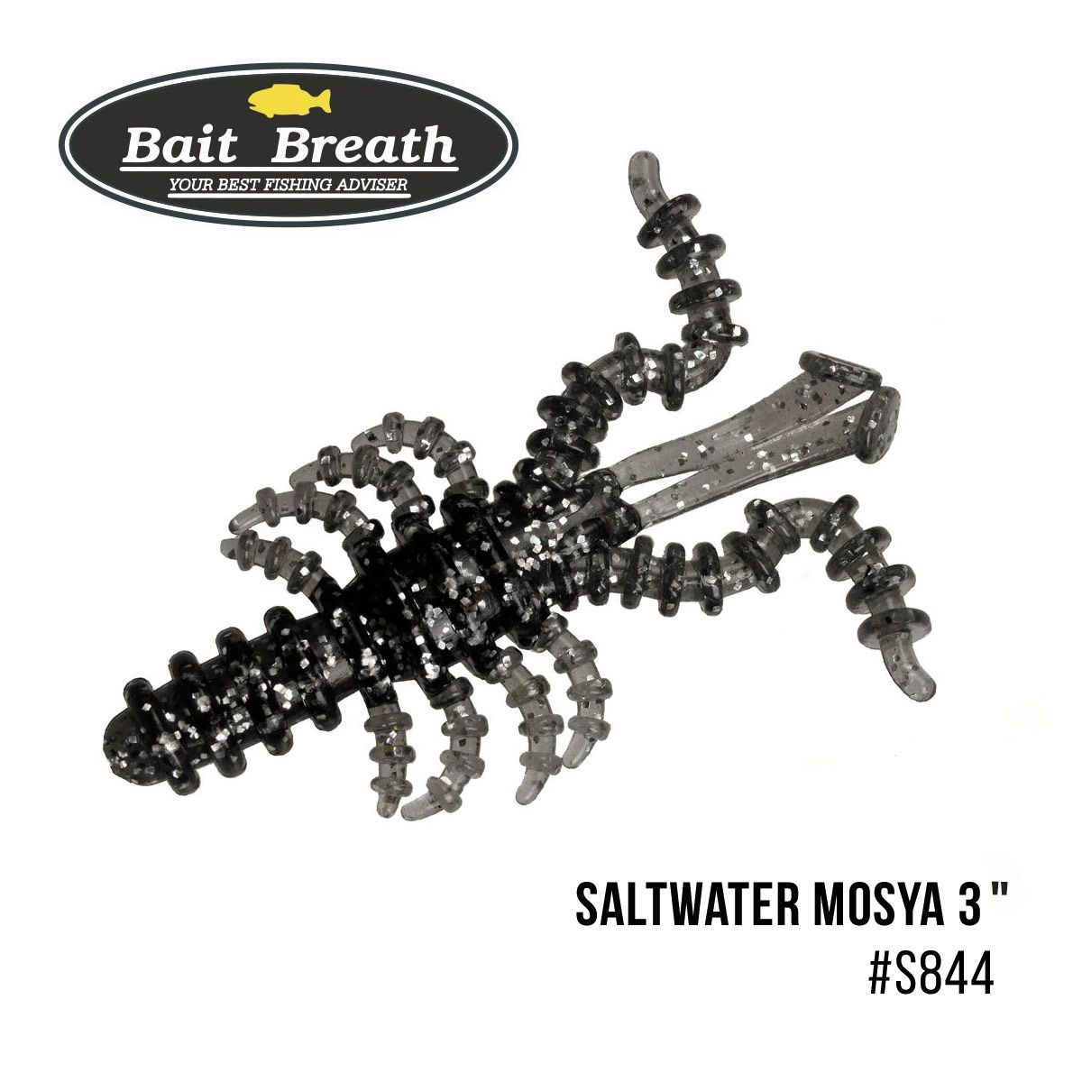 

Приманка Bait Breath Saltwater Mosya 3'' (6 шт.) (S844 KATAKUCHI)
