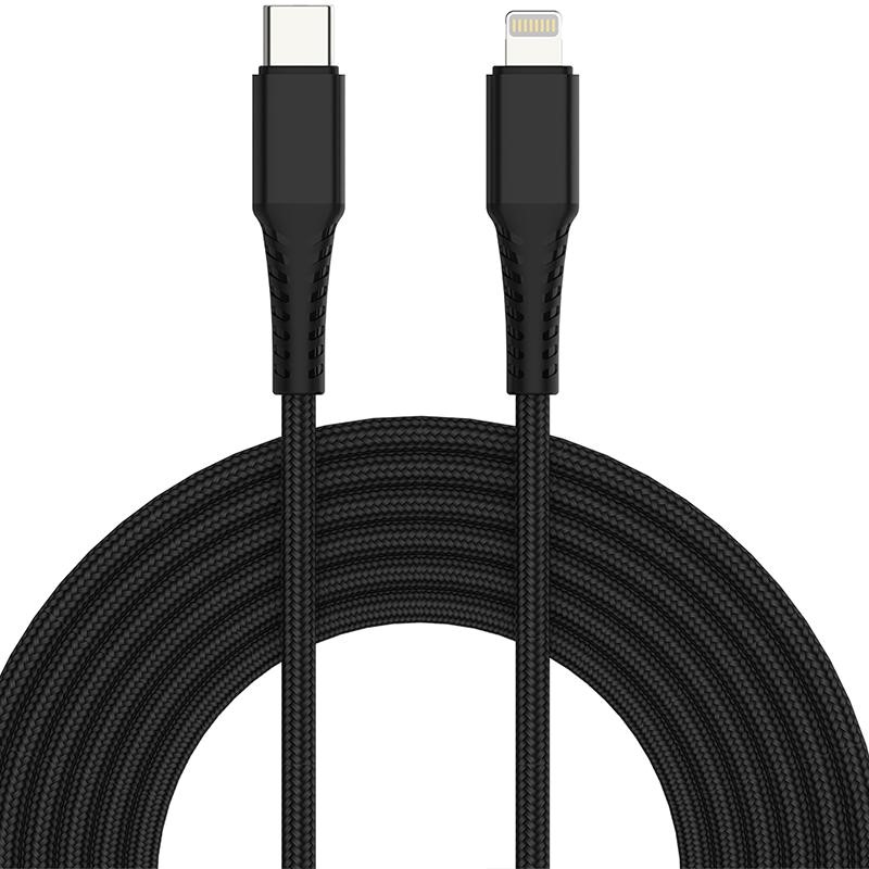 

Кабель Gelius Pro G-Power GP-UC104 Type-C/Lightning PD Black (18W)