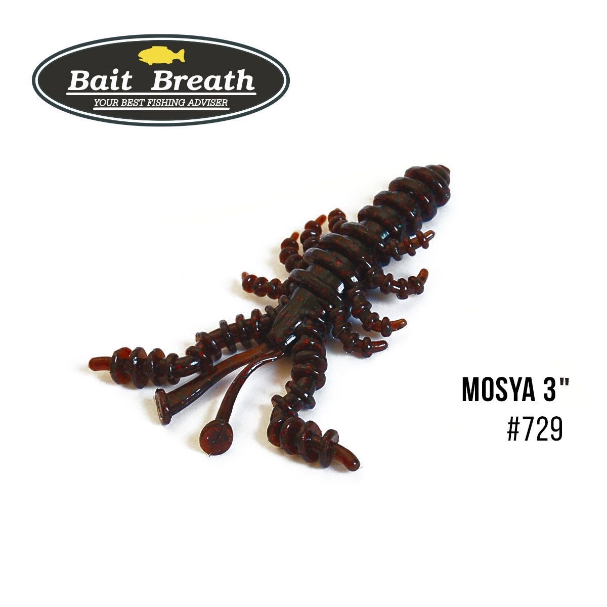 

Приманка Bait Breath U30 Mosya 3'' (6шт.) (729 ZARI)